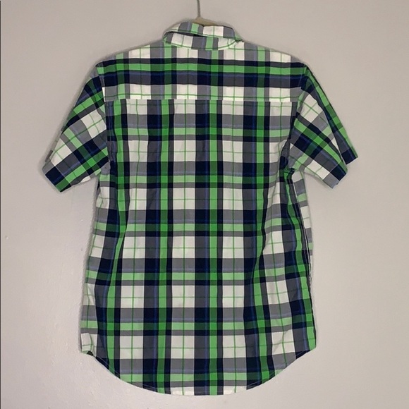 Wrangler Casual Plaid Boys Button Down Shirt - Picture 3 of 7